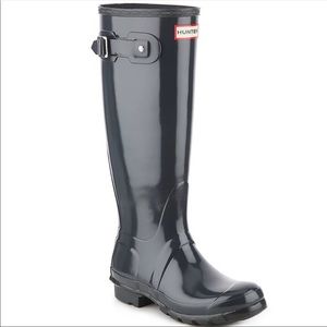 Hunter Boots! Worn 2 x